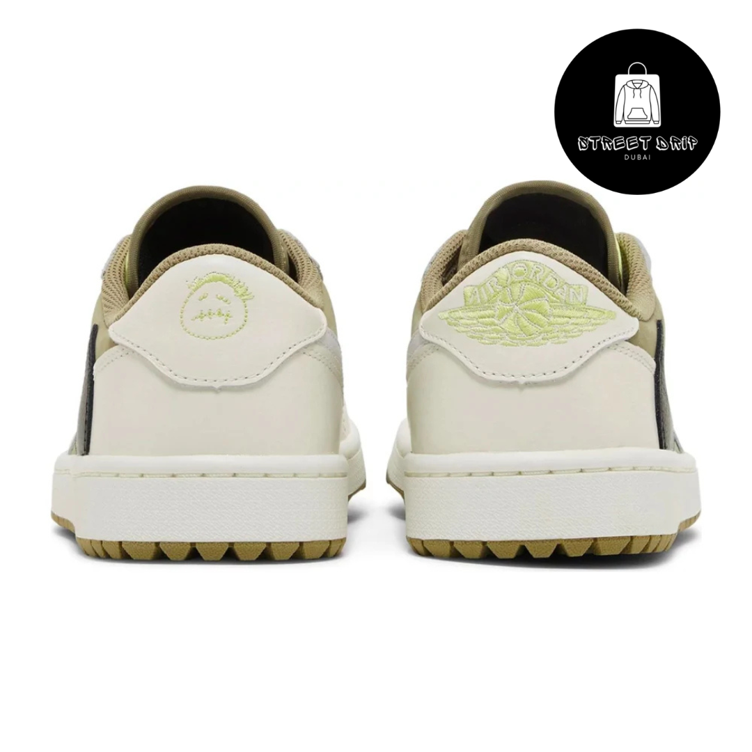 Travis Scott x Air Jordan 1 Low Golf 'Neutral Olive'