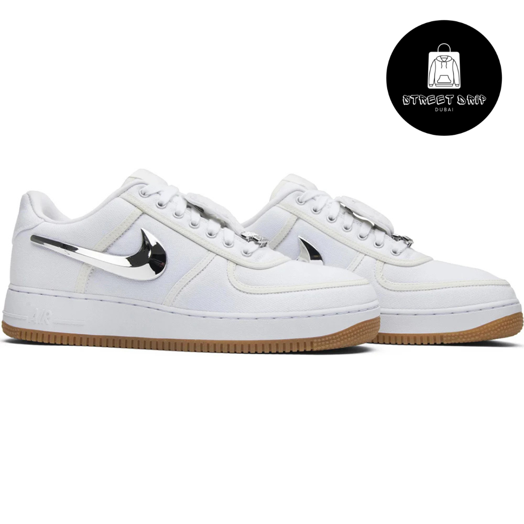 Travis Scott x Air Force 1 "White"