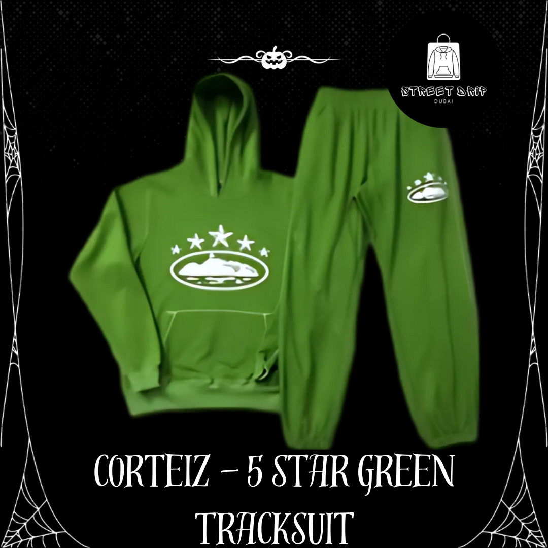 Corteiz - 5 Star Green Tracksuit
