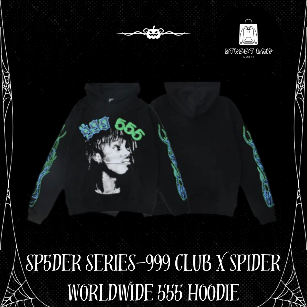 sp5der series-999 Club x Spider Worldwide 555 Hoodie
